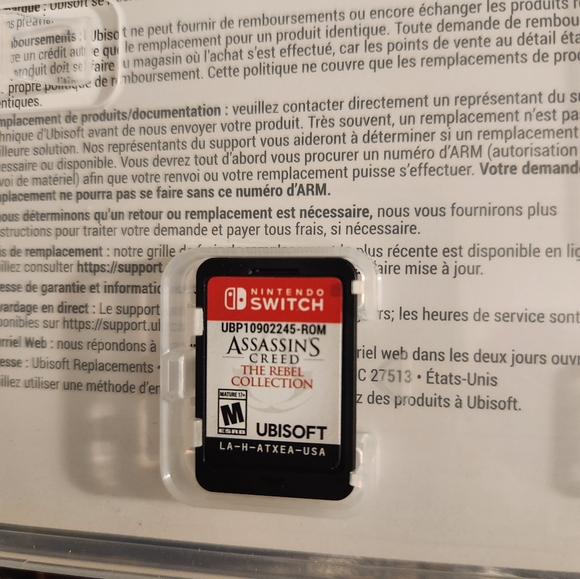 Assassin's creed Nintendo switch rebel collection - Picture 3 of 5